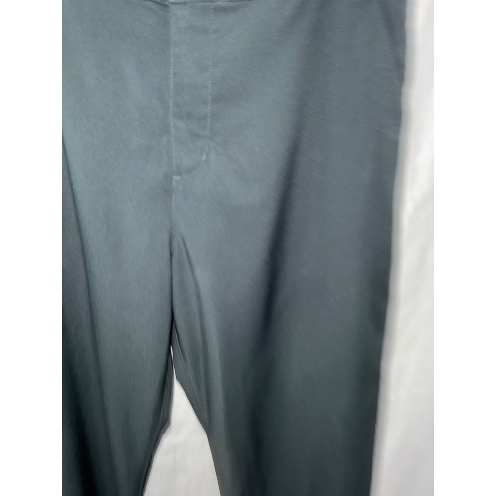 Nike Golf Pants Mens 36x34 Black Dri-FIT Flat Front Performance Trousers Golf